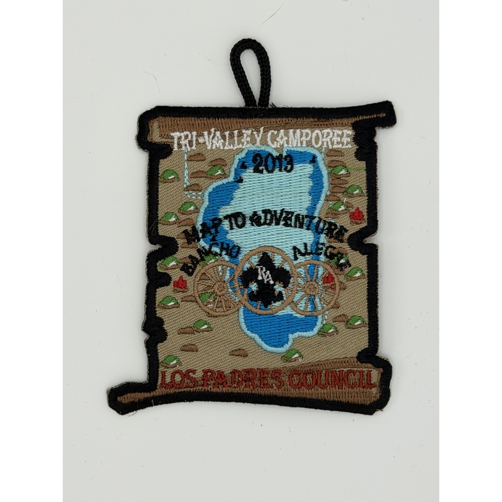 Boy Scouts Tri-Valley Camporee 2013 Los Padres Patch Embroidered